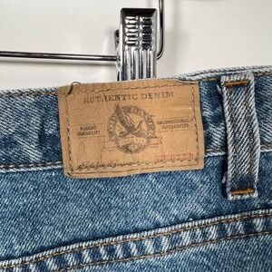 90's Eddie Bauer High Rise Mom Jeans Denim Straight Leg Boyfriend 16Tall